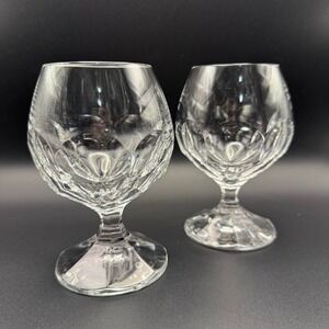 Rare Vintage Villeroy & Boch‎ Crystal Cognac Glasses